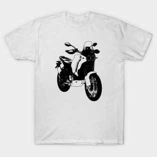 Ducati DesertX Bike Sketch Art T-Shirt